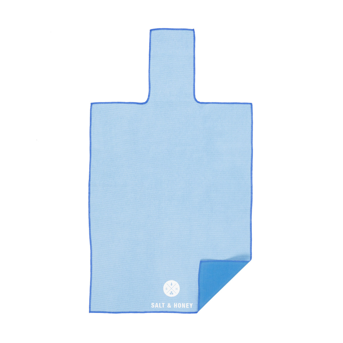Blue 30.5  x 23 – Salt & Honey - Non-Slip Pilates Reformer Towel
