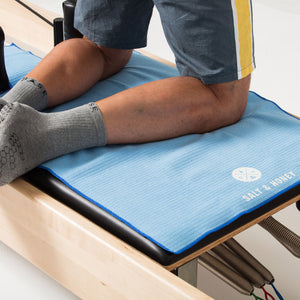 Non-Slip Pilates Reformer Towel | Blue