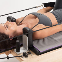 Load image into Gallery viewer, Non-Slip Pilates Reformer Towel | Gray/Purple